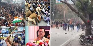 देहरादून में बेरोजगार युवाओं का आक्रोश, सड़कों पर पथराव और अराजकता का माहौल, पुलिस की बरसती लाठियां, अशांत होती देवभूमि Outrage of unemployed youths seen in Dehradun