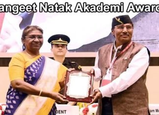 प्रख्यात संस्कृतिकर्मी प्रो. डीआर पुरोहित को संगीत नाटक अकादमी सम्मान, नई दिल्ली के विज्ञान भवन में राष्ट्रपति ने किया सम्मानित Sangeet Natak Akademi Awards