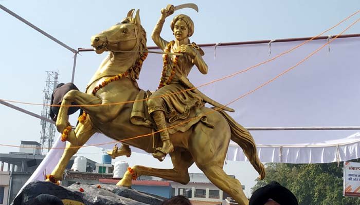  statue of Teelu Rauteli inaugurated in Kotdwar