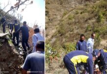 दुखद: पौड़ी गढ़वाल में दर्दनाक हादसा, 300 मीटर गहरी खाई में गिरी कार, चालक की मौके पर ही मौत, SDRF ने किया शव बरामद car-accident on Kaljikhal-Bheti motorway