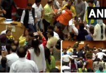 दिल्ली MCD एक बार फिर बना अखाड़ा: सदन में BJP और AAP पार्षदों के बीच जमकर हुई मारपीट, कई पार्षद घायल, देखें झगड़े का वीडियो