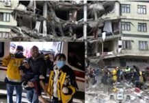 तुर्की में एक बार फिर भूकंप के तेज झटके, रिक्टर स्केल पर तीव्रता 6.4 रही, तीन लोगों की मौत, 300 घायल earthquake once again in Turkey