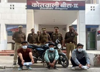 ग्रेटर नोएडा में महिलाओं से मोबाइल लूटने वाले 3 अभियुक्त गिरफ्तार