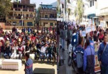 पुरानी पेंशन बहाली की मांग को लेकर श्रीनगर की सड़कों पर दिखा कर्मचारियों का आक्रोश, एक मई को मजदूर दिवस पर संसद भवन नई दिल्ली का करेंगे घेराव