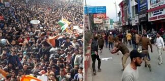 उत्तराखंड में भर्ती परीक्षाओं में धांधली को लेकर सड़क पर उतरे हजारों युवकों का फूटा गुस्सा, पुलिस ने किया लाठीचार्ज, छात्रों ने भी की पत्थरबाजी protest-across-state-against-recruitment-scam-roads-jammed