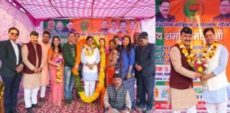 उत्तराखंड भाजपा प्रदेश कार्यसमिति का सदस्य मनोनीत होने पर संजय शर्मा दरमोड़ा का दिल्ली में सामाजिक संगठनों द्वारा जोरदार स्वागत sanjay-sharma-darmoda
