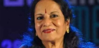 हिंदी और साउथ फिल्मों की प्रसिद्ध गायिका वाणी जयराम का 77 साल की आयु में निधन singer Vani Jayaram passed away