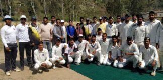 अगस्त्यमुनि के स्पोर्ट्स स्टेडियम में ज़िला रुद्रप्रयाग क्रिकेट एसोसिएशन के तत्वावधान में जिला क्रिकेट लीग का शुभारंभ Agastyamunis Sports Stadium