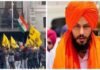 फिर अशांत होता पंजाब : अमृतपाल के समर्थकों ने ब्रिटेन में भारतीय उच्चायोग पर तिरंगा उतारकर भारत सरकार को दी चुनौती, पंजाब में बढ़ रहा खालिस्तान का उग्रवाद 80 के दशक की दिलाने लगा याद Amritpal supportersunfurled the tricolor at the Indian High Commission in Britai
