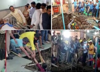 बालेश्वर महादेव मंदिर में हुए हादसे में अब तक 35 लोगों की मौत, 16 घायल, सीएम शिवराज सिंह चौहान घटनास्थल पर पहुंचे,रेस्क्यू जारी
