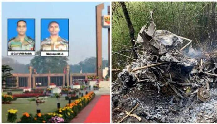 Cheetah helicopter crash in Arunachal Pradesh