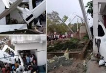 धनबाद में उड़ान के दौरान ग्लाइडर अनियंत्रित होकर मकान से टकराया, पायलट और पैसेंजर गंभीर रूप से घायल Glider collided with house in Dhanbad