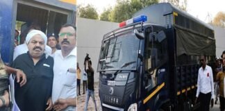 माफिया अतीक अहमद को कड़ी सुरक्षा के साथ साबरमती जेल से लाया जा रहा है यूपी, पूरी रात सोशल मीडिया पर बनी रही हलचल Mafia Atiq Ahmed