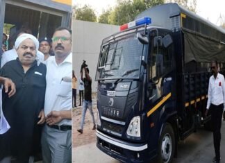 माफिया अतीक अहमद को कड़ी सुरक्षा के साथ साबरमती जेल से लाया जा रहा है यूपी, पूरी रात सोशल मीडिया पर बनी रही हलचल Mafia Atiq Ahmed
