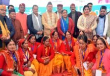 मांगल गीतों के बीच मुख्यमंत्री ने लिया पहाड़ी व्यंजनों का आनंद, भराड़ीसैंण में आयोजित हुआ श्री अन्न भोज Shree Anna Bhoj