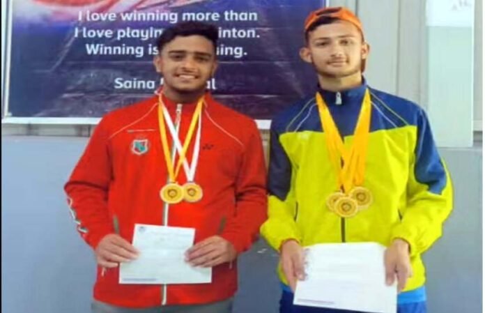 Shubham-and-prerit-Mamgain- Shubham and prerit Mamgain of Srinagar Rainbow Schoo