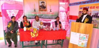 पूर्व सैनिक स्वर्गीय योगम्बर सिंह रावत यशु फौजी को दी श्रद्धांजलि