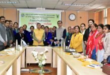 क्षमतावान फसलों को बढ़ावा देने हेतु दो दिवसीय प्रशिक्षण कार्यक्रम का शुभारंभ day training program