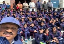 राजकीय इंटर कॉलेज रुद्रप्रयाग के विद्यार्थियों ने किया भराड़ीसैंण स्थित विधानसभा भवन का भ्रमण