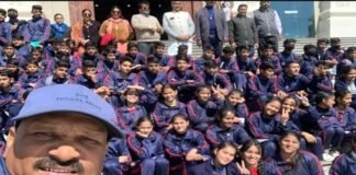 राजकीय इंटर कॉलेज रुद्रप्रयाग के विद्यार्थियों ने किया भराड़ीसैंण स्थित विधानसभा भवन का भ्रमण