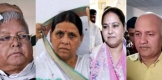 होली पर शिकंजा : सिसोदिया से तिहाड़ जेल में आज फिर पूछताछ, राबड़ी देवी के बाद मीसा भारती और लालू प्रसाद से भी सीबीआई का होगा सामना