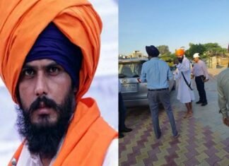 खालिस्तान समर्थक अमृतपाल सिंह को पंजाब पुलिस ने किया गिरफ्तार Amritpal Singh arrested