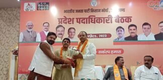 भाजपा किसान मोर्चा उत्तराखंड की पहली कार्यसमिति रुड़की में संपन्न, कुमाऊं संयोजक राजेंद्र तिवारी ने रखी क्षेत्रीय जन समस्याएं BJP Kisan Morcha Uttarakhand
