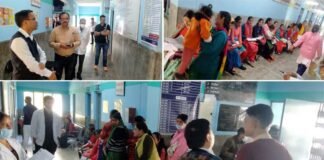 उत्तराखंड में एक ऐसे डीएम जो अपने प्रशासनिक दायित्वों के साथ ही जन समस्याओं को सुनकर डॉक्टर का फर्ज भी कर रहे हैं अदा Tehri Garhwal District Magistrate Dr. Saurabh Gaharwar