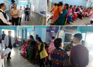 उत्तराखंड में एक ऐसे डीएम जो अपने प्रशासनिक दायित्वों के साथ ही जन समस्याओं को सुनकर डॉक्टर का फर्ज भी कर रहे हैं अदा Tehri Garhwal District Magistrate Dr. Saurabh Gaharwar