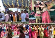 डांडा नागराजा मेले में उमड़ी श्रद्धालुओं की भारी भीड़, मंदिर का नव निर्मित सात मुखी शेषनाग द्वार तथा राधा कृष्ण, शिव पार्वती की झांकियां रही आकर्षण का केंद्र