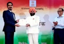 एसजीआरआर विश्वविद्यालय के डॉ एश्वर्या प्रताप के शोध पत्र को राज्य में दूसरा स्थान, राज्यपाल ने राजभवन में किया सम्मानित Dr. Aishwarya Pratap of SGRR University