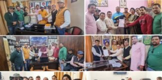 पुरानी पेंशन बहाली पखवाड़ा : राष्ट्रीय पुरानी पेंशन वाली संयुक्त मोर्चा उत्तराखंड द्वारा विधायकों के माध्यम से मुख्यमंत्री को भेजा गया ज्ञापन