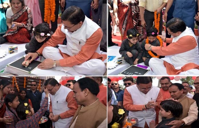 Praveshotsav in schools of Uttarakhand