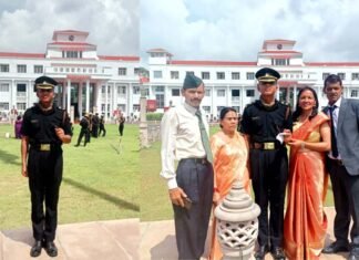 भारतीय सेना में लेफ्टिनेंट बने पौड़ी गढ़वाल के रक्षित रौतेला Rakshit Rautela became lieutenant