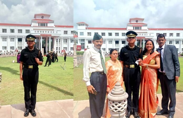 Rakshit Rautela became lieutenant