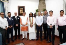 स्विस शिक्षा समूह के प्रतिनिधियों ने सीएम धामी से मुलाकात, शिक्षा, पर्यटन और होटल व्यवसाय को लेकर हुई चर्चा Swiss Education Group