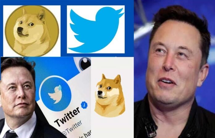 Twitter logo changed from bird to dog