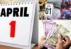 1 अप्रैल: कई बदलाव लेकर आया नया वित्त वर्ष, कमर्शियल गैस सिलेंडर के दाम घटाए गए, आज से हुए ये 11 बड़े वित्तीय बदलाव, जो आपकी जेब पर डालेंगे सीधा असर, जानिए एक नजर
