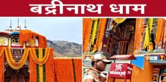 25 कुंतल फूलों से सजाया गया भगवान बदरी विशाल का धाम, कल सुबह खुलेंगे मंदिर के कपाट Badrinath Dham decorated with 25 quintal flowers