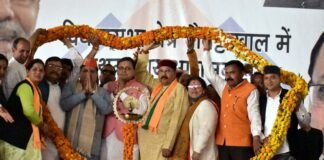 चौबट्टाखाल पहुंचे सीएम धामी ने 129 करोड़ की 22 योजनाओं का किया लोकार्पण एवं शिलान्यास, लैंसडाउन का नाम बदलने पर जताई सहमति CM Dhami inaugurated schemes worth 129 crores in Chaubattakhal
