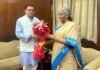 केंद्रीय वित्त मंत्री निर्मला सीतारमण से मिले मुख्यमंत्री धामी, सौंग बांध पेयजल परियोजना के लिए मांगे 1774 करोड़