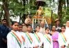 तीन दिवसीय दौरे पर देहरादून पहुंचे पूर्व राष्ट्रपति राम नाथ कोविंद, बाबा साहेब डॉ. भीमराव आंबेडकर की प्रतिमा पर की पुष्पांजलि अर्पित former President Ram Nath Kovind paid floral tributes to Dr BR Ambedkar