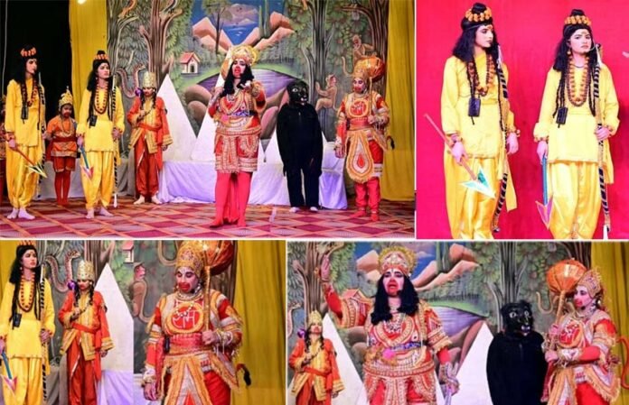 Women are playing every character in Haldwani's Ramlila