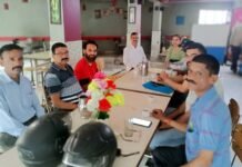 राष्ट्रीय पुरानी पेंशन बहाली संयुक्त मोर्चा द्वारा 01 मई को दिल्ली में संसद घेराव को लेकर श्रीनगर शाखा की अहम बैठक