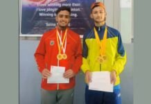 श्रीनगर रेनबो स्कूल के प्रेरित ममगाईं एवं शुभम ममगाईं ने एक बार फिर किया गौरवान्वित prerit and shubham mamgain