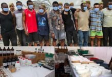 ग्रेटर नोएडा में 300 करोड़ की ड्रग्स के साथ 9 विदेशी गिरफ्तार, किराये के मकान में चल रही थी ड्रग्स की अवैध फैक्टरी 300 crore drugs cought in Greater Noida