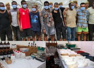 ग्रेटर नोएडा में 300 करोड़ की ड्रग्स के साथ 9 विदेशी गिरफ्तार, किराये के मकान में चल रही थी ड्रग्स की अवैध फैक्टरी 300 crore drugs cought in Greater Noida