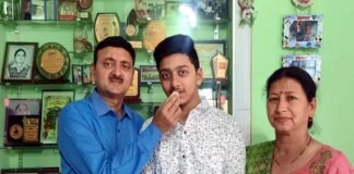 केंद्रीय विद्यालय श्रीनगर के छात्र अभिषेक पाण्डेय ने सीबीएसई की 12वीं बोर्ड परीक्षा में किया शहर टॉप