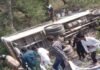 रामनगर में सड़क हादसा: पुल से नीचे गिरी रोड़वेज बस, चालक की मौत 6 यात्री घायल Bus accident in Ramnagar