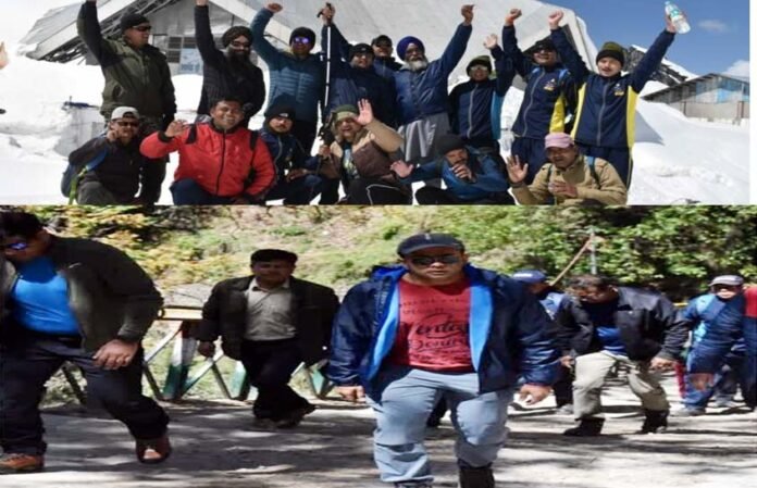 DM Himanshu Khurana reached Hemkund